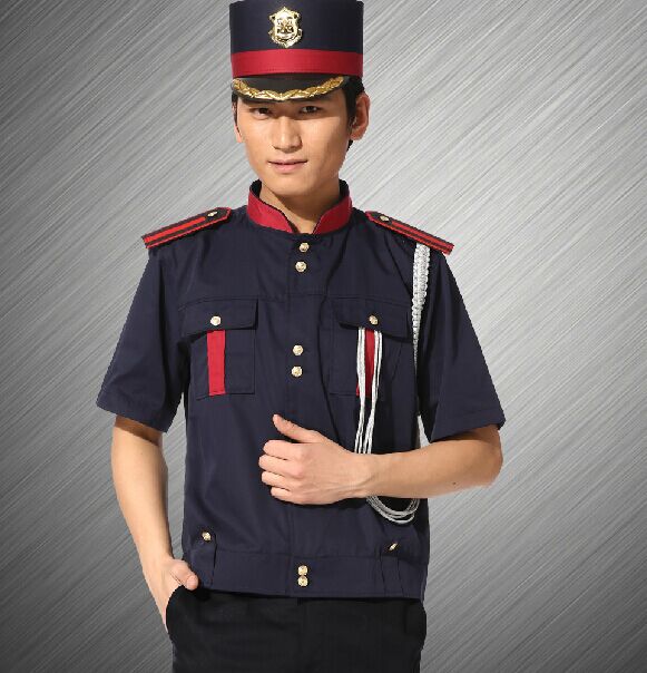 短袖酒店门童制服 短袖酒店门童制服