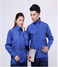 蓝色帆布棉春秋工作服AC045-CQ 蓝色帆布棉春秋工作服AC045-CQ